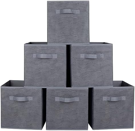 ShellKingdom Storage Bins, Foldable Fabric Storage Cubes And Cloth Storage by ShellKingdom
