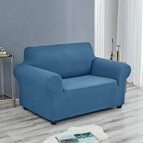 Joccun Stretch Chair Couch Cover,1-Piece Sofa Slipcover Spandex Jacquard Fabric Sofa Covers with Elastic Bottom,Washable Furniture Protector for Dogs,Cats,Kids(Armchair, Wide 35" - 55",Niagara) - Image 3