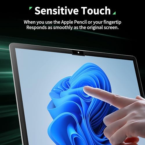 Nano 13.5 Inch Privacy Screen for Microsoft Surface Laptop 6/5/4/3/2/1, Removable Film Anti-Spy Filter Black Security Protector, Anti Glare Blue Light Shield Matte Screen Guard - Image 6