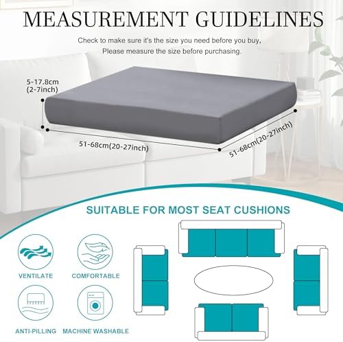 14 Pcs Outdoor Cushion Covers, Patio Sofa Cushion Covers Replacement - Image 2