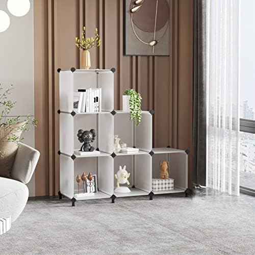 AWTATOS Closet Organizer, 6 Cube Storage Organizer, Closet Storage Shelves - Image 2