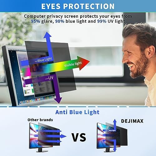 2 Pack 24 Inch Privacy Screen Filter for 16:9 Curved and Flat - Image 5