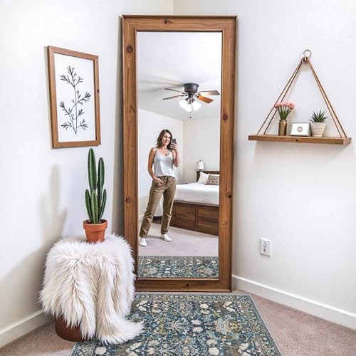 Washable 2x3 Runner Rug for Entryway: Easy-Clean Carpet with Non-Slip Backing for Bedroom Kitchen Stain-Resistant Shedding-Free Floor Mat – Perfect for High-Traffic Areas with Pets (2x3,Floral/Blue) - Image 3