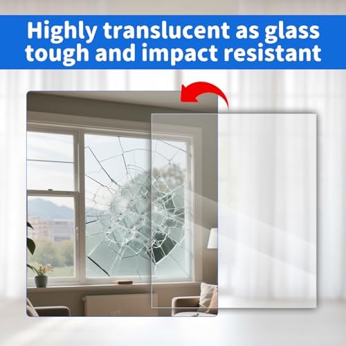 8x8 Thick Clear Cast Acrylic Sheets Plexiglass Sheets 1/8 Inch - Image 4