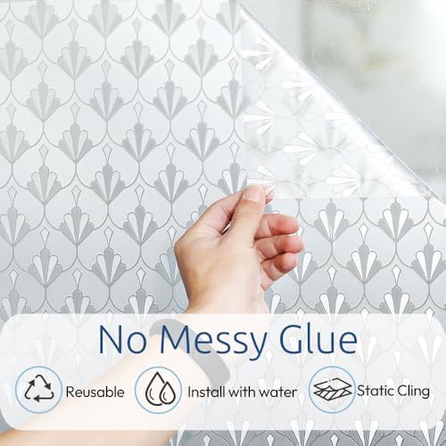 rabbitgoo Privacy Window Film Frosted Glass, 35.4" x 118.1" - Image 5