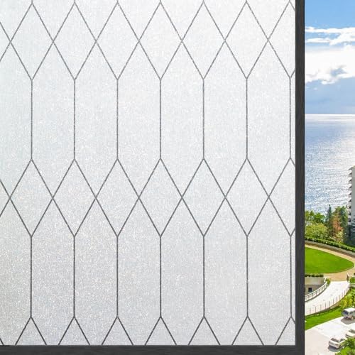 Kromapolis Frosted Privacy Film Static Cling Non-Adhesive 23.6 x 78.7 inch by Kromapolis