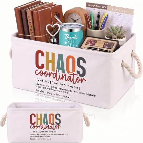 Marsui 1 Pcs Chaos Coordinator Gifts Basket for Women, White by Marsui