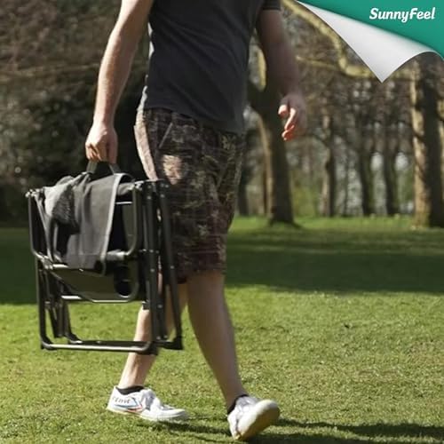 SUNNYFEEL Oversized Directors Camping Chair for Adults with Side Table - Image 2