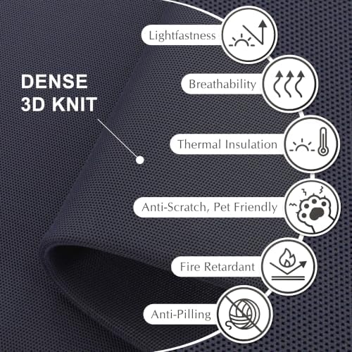 DECOLAB Standing Room Divider, Movable Partition Separator 29"x65", Cobalt - Image 5