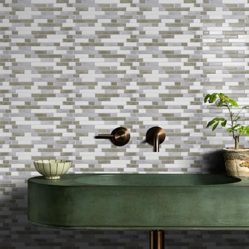 STICKGOO Peel and Stick Wall Tile Self-Adhesive Backsplash Thicker Design - Image 4