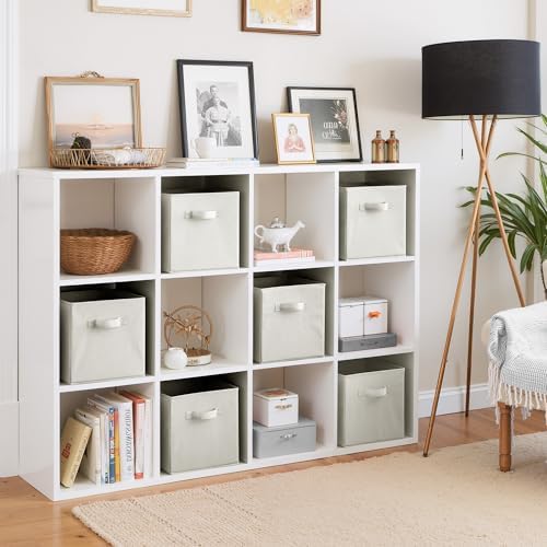 Cupic Cupid 6-Pack 11x11 Storage Cubes, Storage Organizer Bins, Beige - Image 7