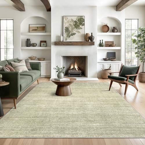 Valenrug 3x5 Area Rug Non Slip, Washable Entryway Rug for Bedroom Green - Image 3