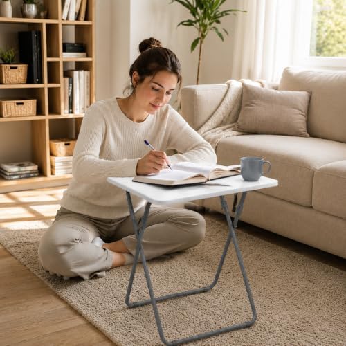 Gocamptoo Portable Folding TV Dinner Tray Table Set of 2 - Image 2