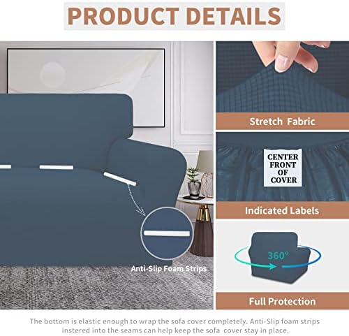 Easy-Going 100% Waterproof Oversized Chair Couch Cover, Stretch Sofa Cover - Image 4