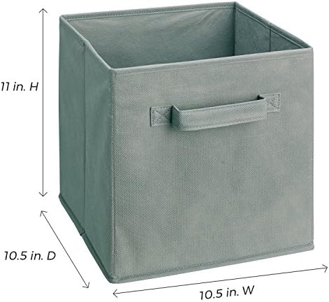 ClosetMaid 58657 Cubeicals Fabric Drawer, Gray (Pack of 2) - Image 3