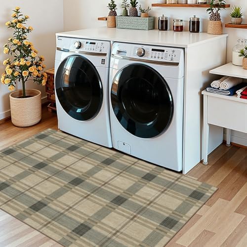 3x5 Buffalo Entry Rug - Washable Indoor Outdoor Mats for Front Door - Image 7