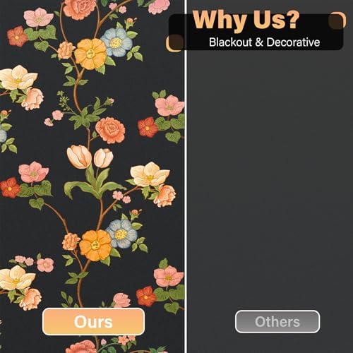 Kromapolis Blackout Window Film, Light Blocking Privacy Tint 35.4″ x 78.7″ - Image 6