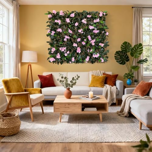 Expandable Fence Privacy Screen for Balcony Patio Outdoor,Decorative Faux Ivy Fencing Panel,Artificial Hedges - Image 5