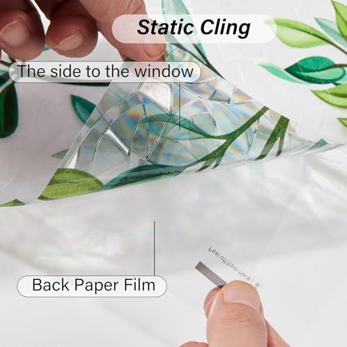 Ranzdn Window Privacy Film, Stained Glass Static Cling, 45.2" x 78.7" - Image 6
