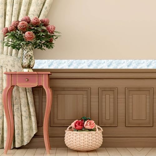 IVN Wallpaper Border Peel and Stick Wall Ice Water 4x196 Inch - Image 5
