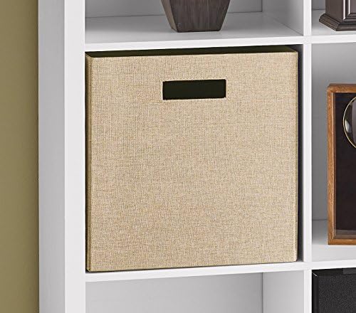 ClosetMaid 7114 Decorative Fabric Storage Bin, Tan - Image 2