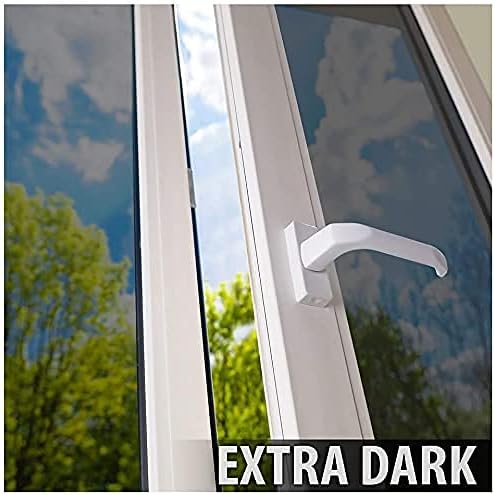 BDF S05 Window Film Daytime Privacy and Heat Control Mirror Silver 5 (Very Dark) - 48in X 50ft - Image 2
