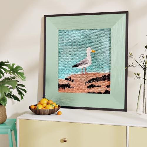 WESTICK Green Bulletin Board Borders Self Adhesive Bathroom Mirror Frame - Image 5