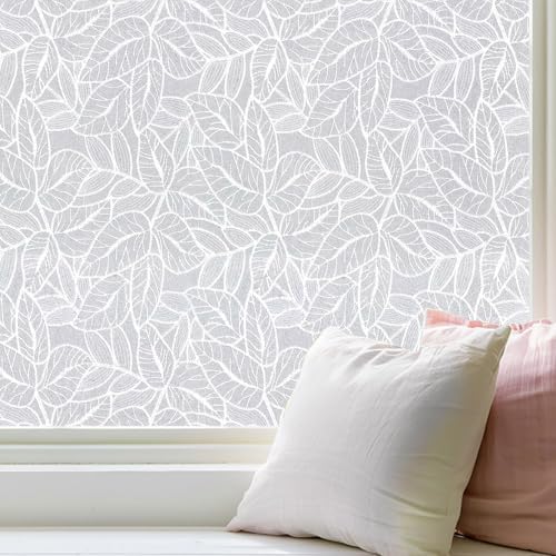 ADD.HERES Window Privacy Film, Glass Decorative Static Cling, 17.5" x 78.7" by ADDHERES