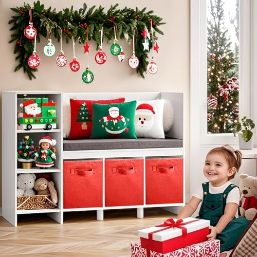 ShellKingdom Storage Bins, Foldable Fabric Storage Cubes And Cloth Storage - Image 2