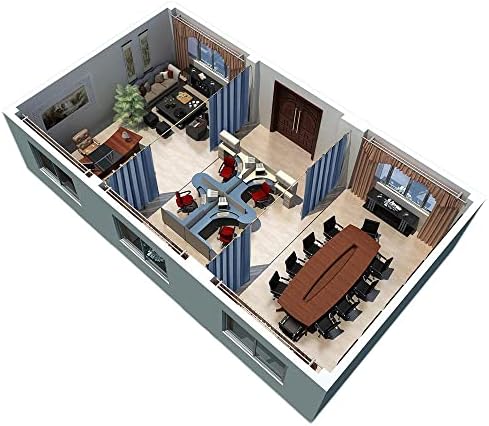 RYB HOME Blackout Curtains for Bedroom Living Room Dining Room Kitchen Dorm - Image 3