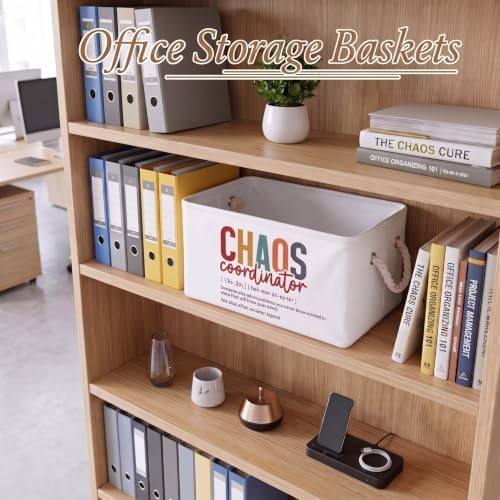 Marsui 1 Pcs Chaos Coordinator Gifts Basket for Women, White - Image 5