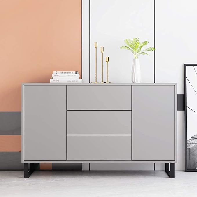 practicalWs Gray Self-Adhesive Wallpaper SelfA-dhesive Film Stick Paper | Easy to Apply Peel and Stick Wallpaper Shelf Liner Table and Door Reform Wall paper 15.7 Inch x 236.2inch - Image 6