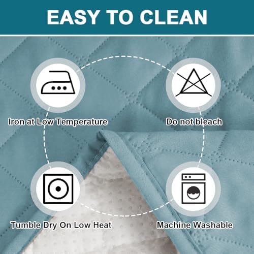 Turquoize 100% Waterproof Sofa Covers Couch Cover for Dogs, Sofa 70" - Image 6