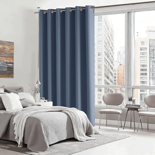 RYB HOME Blackout Thermal Insulated Curtain for Sliding Glass Door - Image 3