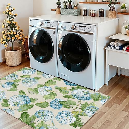 Floral Outdoor Rug - 28"x43" Front Door Mat Indoor Outside Entrance - Image 6