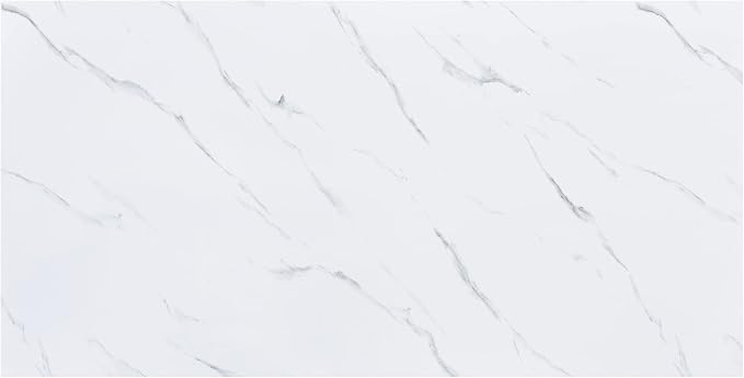 Haimin 3D Wall Panels Peel and Stick Marble Tile Look 10 Pack Waterproof | Lightweight, each 23.6x11.8in, total 19.4 sq ft. Kitchen & bath backsplash, bedroom/living rm decor. Marble-look faux tile. - Image 9