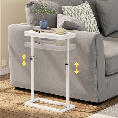 TUTOTAK End Table, Side Table, Tall Couch Table, Sofa Table by ChoosetutotakFurnitureBuildYourCozyHome