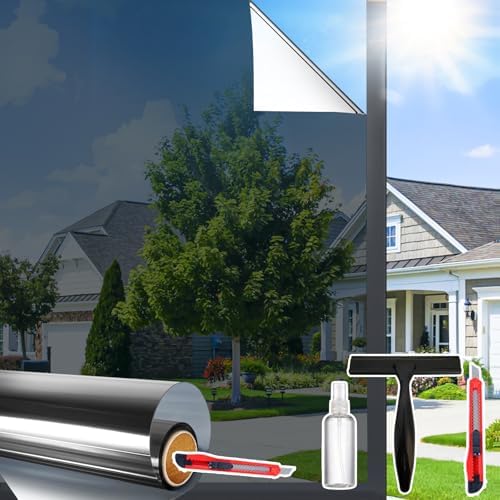 Window Privacy Film One Way Window Tint for Home & Office, 41.3" * 118 " by Unknown
