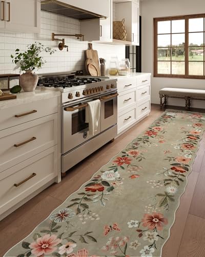 Lahome Floral Hallway Runner, 2'6''x10' Soft Washable Runners for Hallways - Image 3
