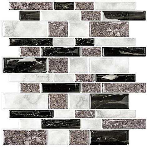 STICKGOO Peel and Stick Wall Tile Self-Adhesive Backsplash Thicker Design by STICKGOO