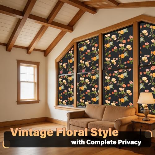 Kromapolis Blackout Window Film, Light Blocking Privacy Tint 29.5″ x 157.4″ - Image 4