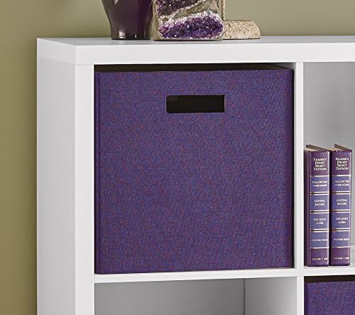 ClosetMaid 7109 Decorative Fabric Storage Bin, Purple - Image 2
