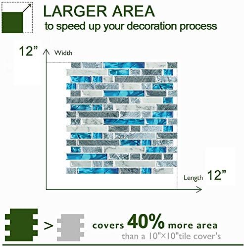 STICKGOO Peel and Stick Wall Tile Self-Adhesive Backsplash Thicker Design - Image 6
