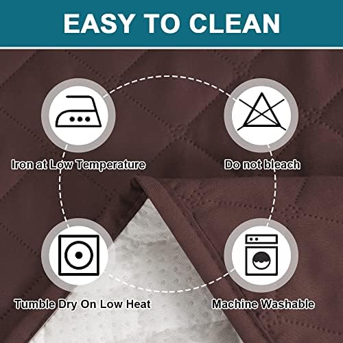 Turquoize 100% Waterproof Sofa Covers Couch Cover for Dogs, XL Sofa 78" - Image 6