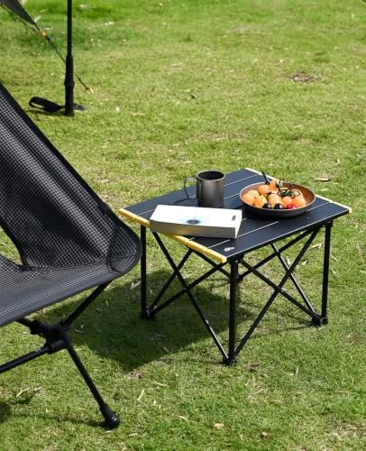 iClimb Ultralight Compact Camping Folding Table (Reinforced Black - S) - Image 2
