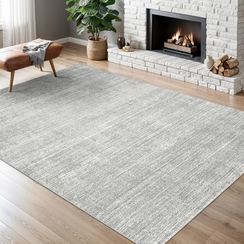Valenrug 3x5 Area Rug Non Slip, Washable Entryway Rug for Bedroom Grey - Image 3