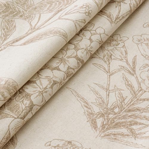 Set of 2 Decorative Floral Pillow Covers 18x18 Inch Tan Beige - Image 2