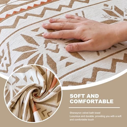 Couch Cover for Dogs Washable Sofa Cover, Sectional Couch Covers, Sofa Covers for 2 Cushion Couch, Non Slip Stripe Sofa Slipcovers Furniture Protector (Khaki Orange, 71 * 134) - Image 7