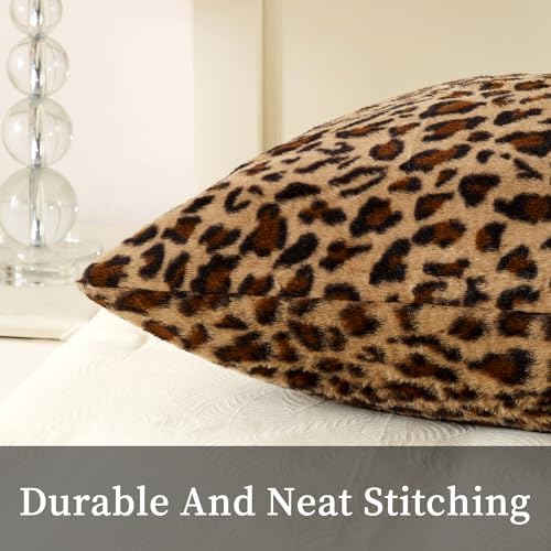 GALMAXS7 Cheetah Pillow Covers Leopard Throw Pillow Covers, 20x54 - Image 4