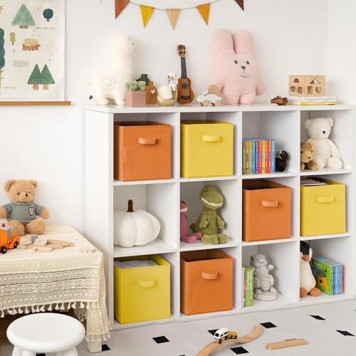 GRANNY SAYS 11 Inch Cube Storage Bins, Cube Storage Organizer, 6-Pack - Image 2
